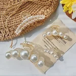 Pinces à cheveux élégantes avec perles pour chignons