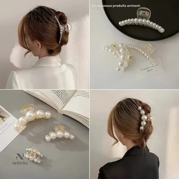 Pinces à cheveux féminines pour un chignon parfait