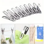Lot de pinces à linge inox, robustesse et durabilité assurées