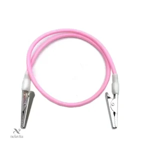 Pinces avec Cordon en Silicone Coloré – Accessoires Polyvalents pour Maintien et Fixation en Milieu Industriel