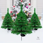 Décoration solaire pour jardin et allée avec piquets illuminés