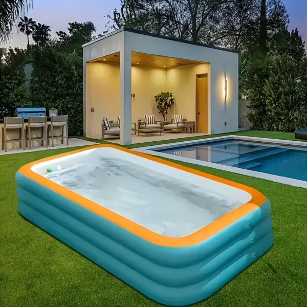 Piscine XXL avec toboggan intégré pour enfants