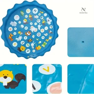 Jeu aquatique coloré et amusant pour enfants en bas âge