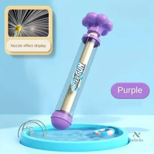 Pistolet à eau longue portée pour enfants – Jouet d’été amusant et coloré
