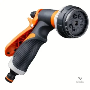 Pistolet d’arrosage multifonction pour jardin et extérieur