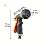 Pistolet d’arrosage avec réglage de pression pour un usage facile