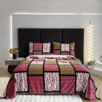Plaid confortable avec motifs attrayants