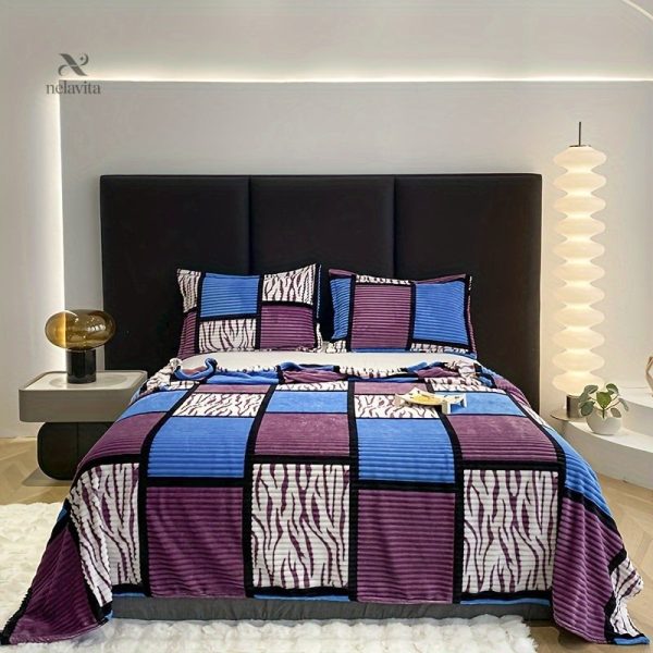Plaid coloré pour ajouter du style à votre salon