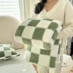 Plaid doux en velours, idéal pour se blottir