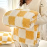 Plaid classique, velours doux pour une ambiance cosy