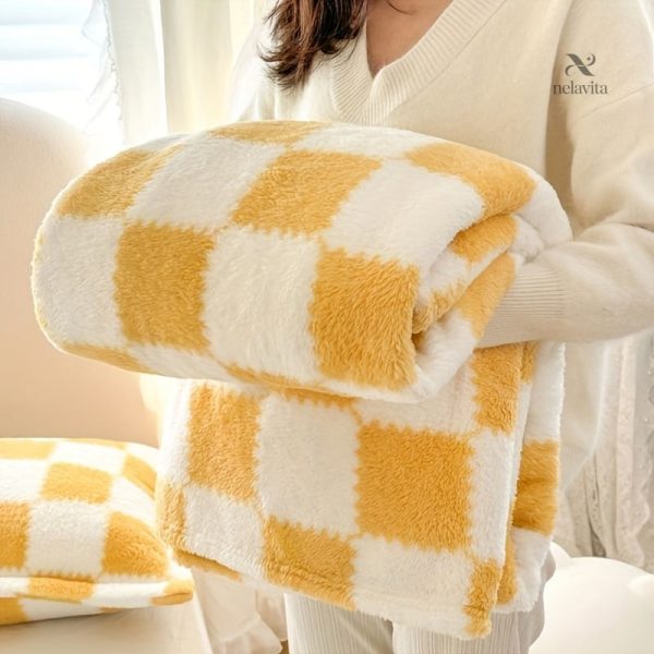 Plaid classique, velours doux pour une ambiance cosy