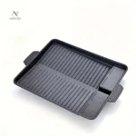Grille portable antiadhésive pour repas en plein air