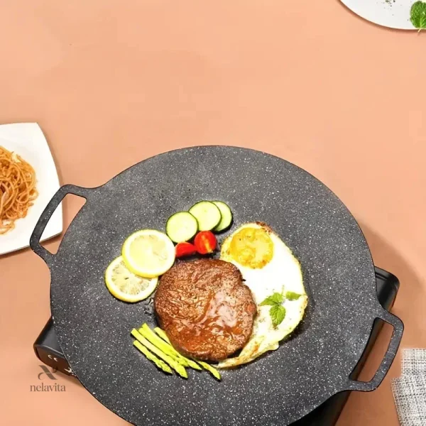 Plancha portable pour repas en extérieur