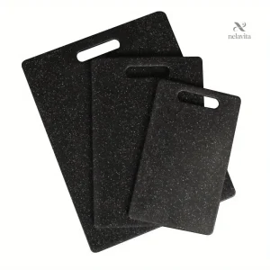 Planche à Découper Antidérapante – Set de 3 Planches de Découpe en Plastique Durable pour Cuisine