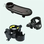 Accessoire de poussette avec support pour boissons intégré