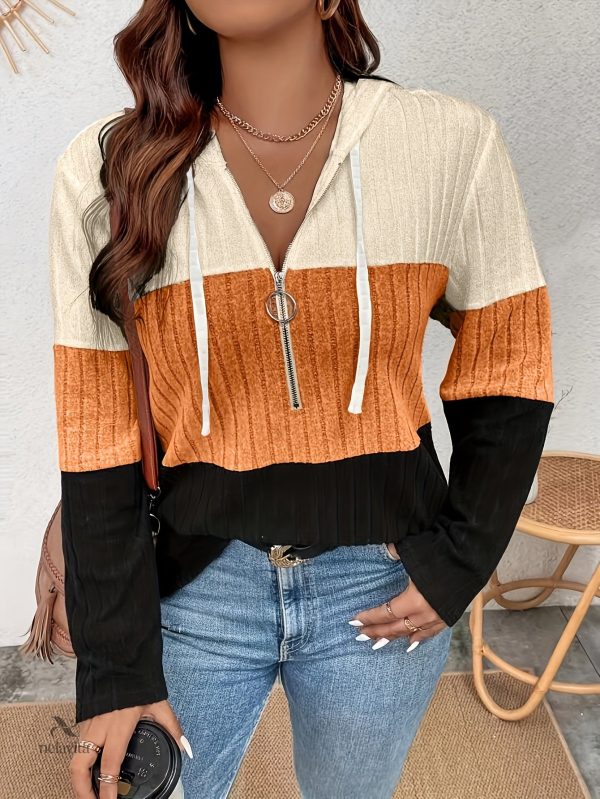 plus-size-casual-sweatshirt-womens-plus-colorblock-ribbed-h6vunw-1
