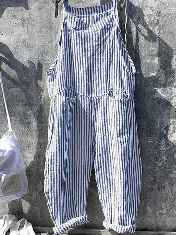 plus-size-stripe-print-straight-leg-jumpsuit-casual-pocke-fs5u5f-1