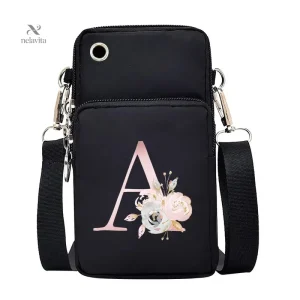 Pochette Ceinture Multifonction pour Smartphone – Étui Compact avec Compartiments, Port Écouteurs et Fermeture Éclair