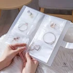 Organisateur de bijoux avec 84 espaces pour accessoires