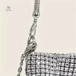 Sac chic à strass pour femme, idéal pour les soirées