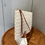 Sac de soirée féminin en paille, style bohème tendance