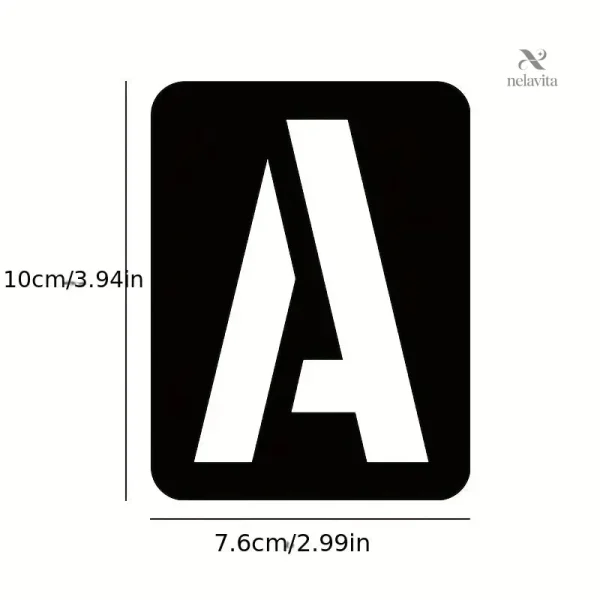 Pochoirs Alphabet et Chiffres pour Scrapbooking