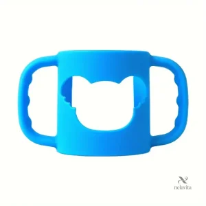 Poignée en silicone pour biberon – Accessoire antidérapant à double prise