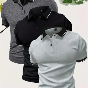 Polo de sport homme respirant – Style casual & entraînement