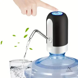 Pompe à eau électrique rechargeable – Distributeur automatique pour bouteilles d’eau 5L à 20L