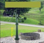 Pompe à Puits Manuelle en Fonte pour Jardins