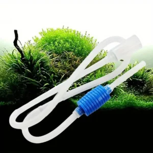 Pompe de siphonnage manuelle pour aquarium