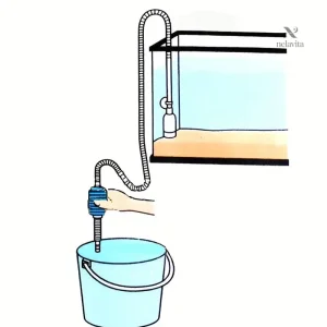 Tuyau de vidange pour aquariums et reptiles