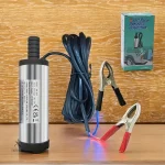 Dispositif de transfert d'eau et de diesel, 12V, inoxydable