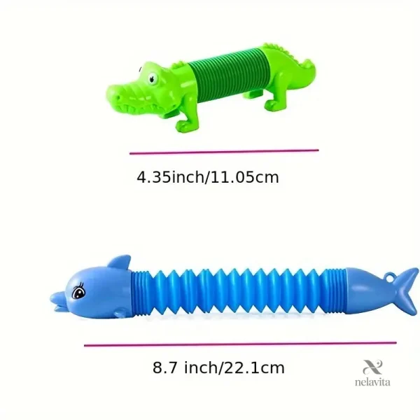 Porte-clés Animaux Rigolos - Jouet Flexible pour Enfants