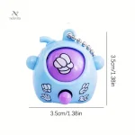 Mini machine porte-clés ludique pour divertir les enfants