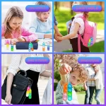 Collection de porte-clés antistress en silicone pour les petits