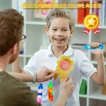Porte-clés sensoriels colorés pour divertir les enfants