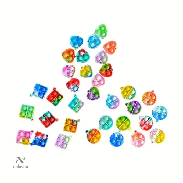 Jouets sensoriels antistress pour enfants en forme de cœur