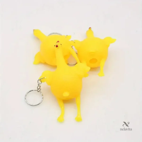Jouet anti-stress extensible en forme de poulet