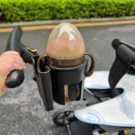Porte-gobelet réglable pour poussettes, maintien sécurisé des boissons