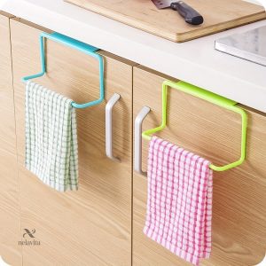 Porte-serviettes suspendu sans perçage pratique et élégant