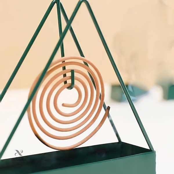 Porte-spirale en fonte pour éloigner les moustiques