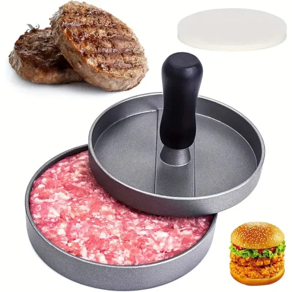 Presse à burger antiadhésive pour cuisson facile