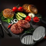 Ustensile pratique pour réaliser des steaks hachés savoureux