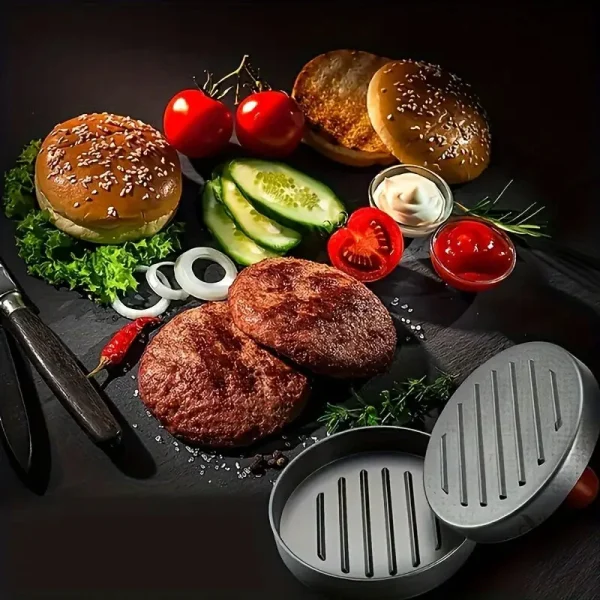Ustensile pratique pour réaliser des steaks hachés savoureux
