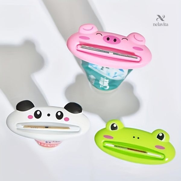 Presse-dentifrice ludique pour enfants et adultes
