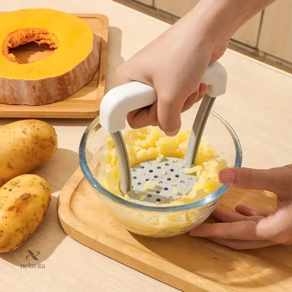 presse-puree-manuel-en-acier-inoxydable-avec-poignee-ergo-l6d4py-1 Presse-purée manuel en acier inoxydable avec ergonomie