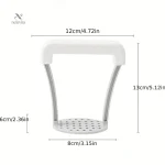 Presse-purée ergonomique en acier pour un usage facile