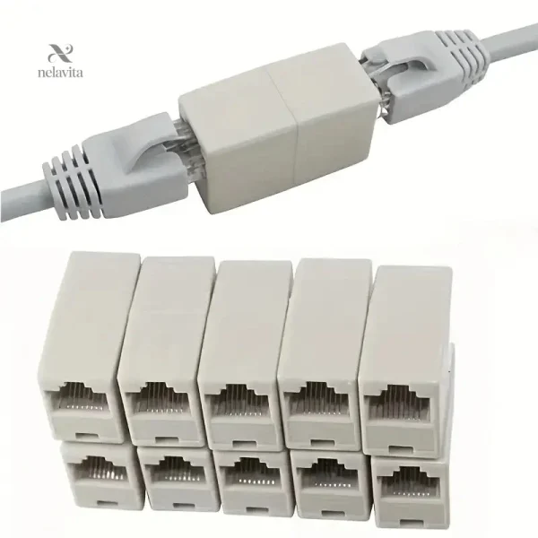 Prise murale haut débit RJ45 pour connexion stable