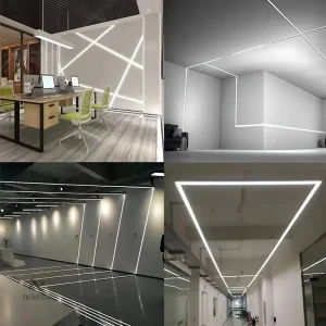 Kit de montage pour rubans LED avec diffuseur et accessoires
